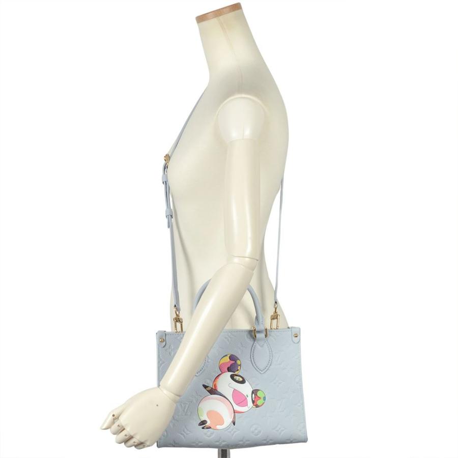 LOUIS VUITTON ルイヴィトン LV×TM オンザゴーPM ハンドバッグ