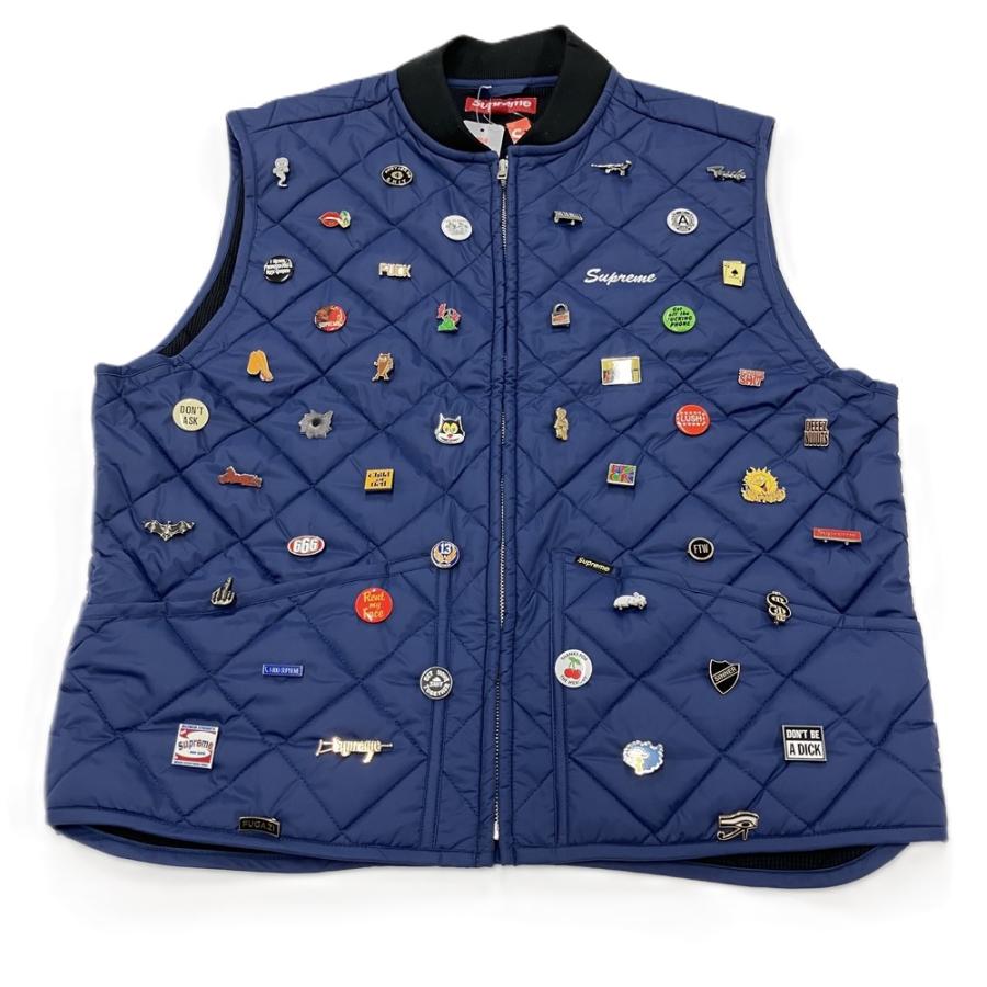 シュプリーム　18fw Gonz Shop Vest ベスト　M 中綿 シュプリーム 18fw Gonz Shop Vest ベスト M 中綿（SUPREME