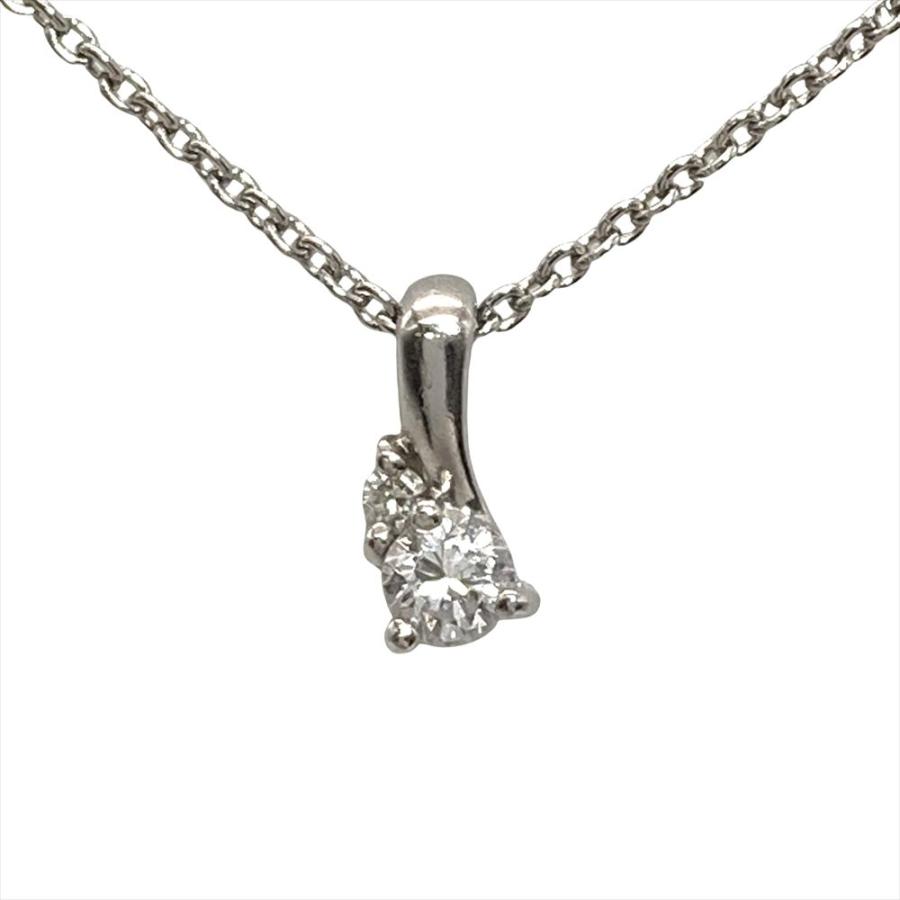 スタージュエリー STAR JEWELRY ネックレス ダイヤモンド 0.07ct Pt950