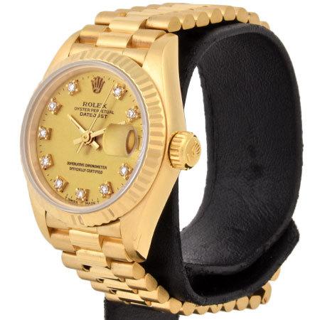 ROLEX（ロレックス） デイトジャスト 69178G K18YG 92番 レディース