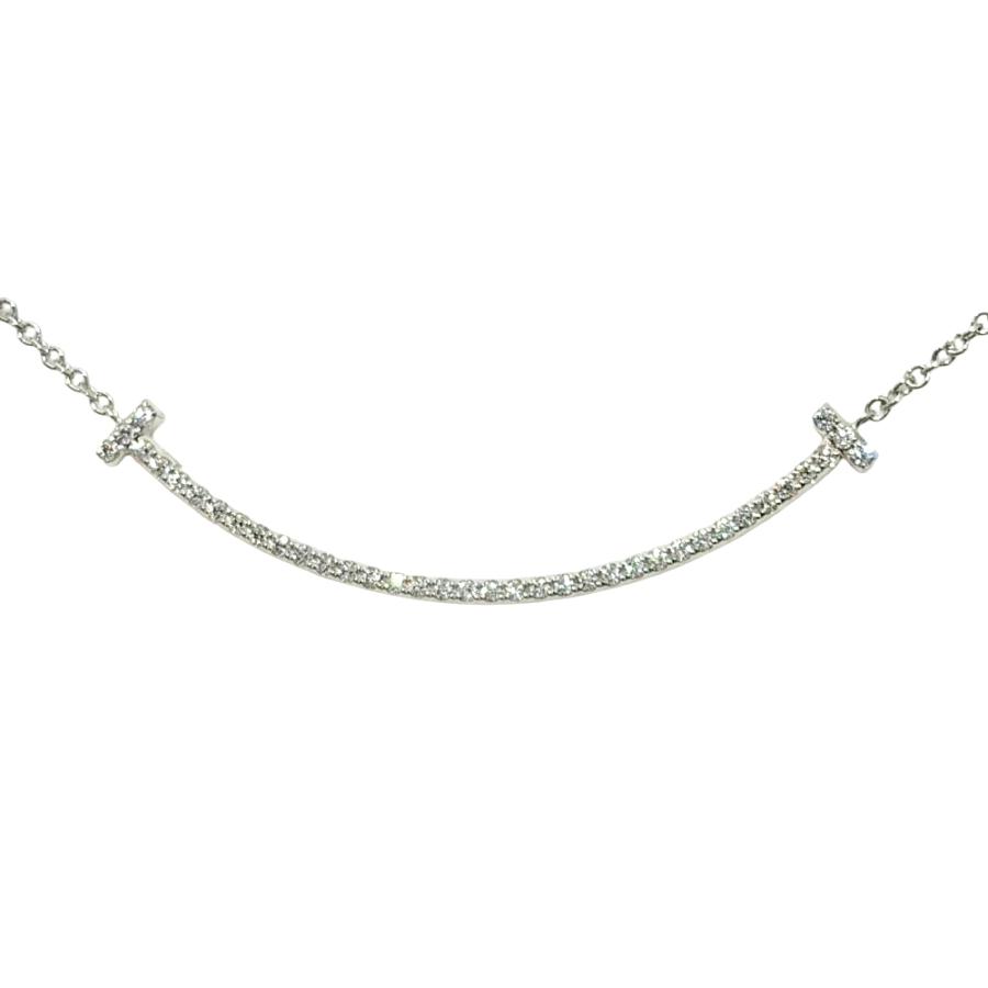 Tiffany T ティファニー Tiffany&Co. Tスマイル スモール ネックレス