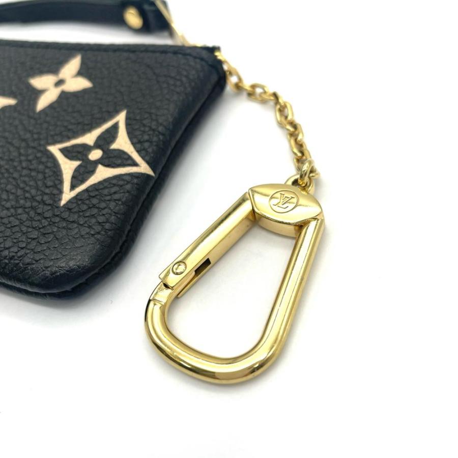 ルイヴィトン LOUIS VUITTON ポシェット クレ ケース モノグラム アンプラント M80885 ノワール TN4214【中古】 LOUIS VUITTON（ルイ・ヴィトン） ポシェット クレ コインケース
