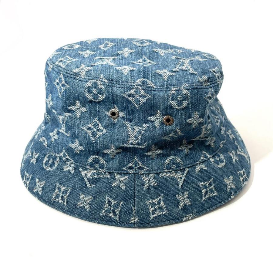 LOUIS VUITTON（ルイ・ヴィトン） ボネ ハット コットン M78773 ブルー