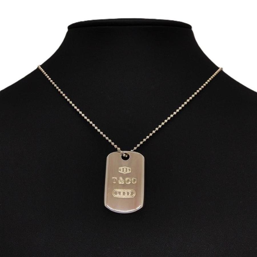 Tiffany 1837 ティファニー Tiffany&Co. ドッグタグ ネックレス