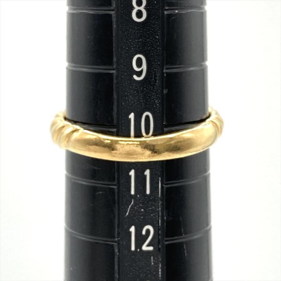 タサキ TASAKI フラワー リング 指輪 ダイヤモンド 0.30ct 約10号