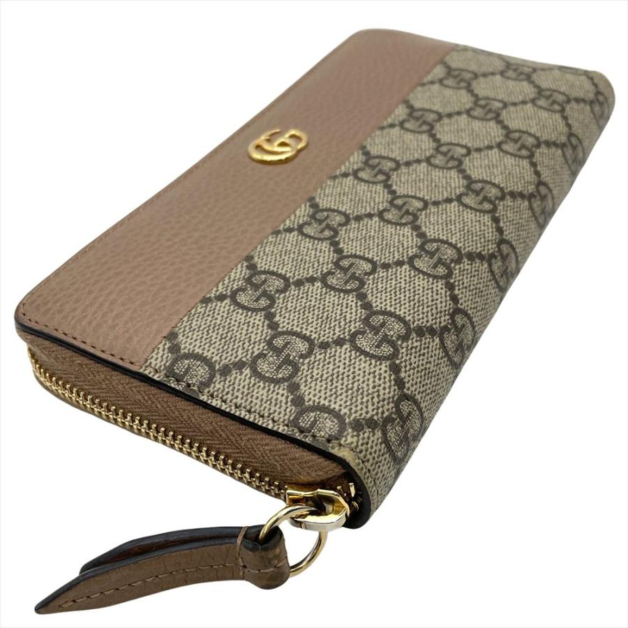 GUCCI（グッチ） GUCCI GGマーモント 長財布 シマレザー PVC 456117