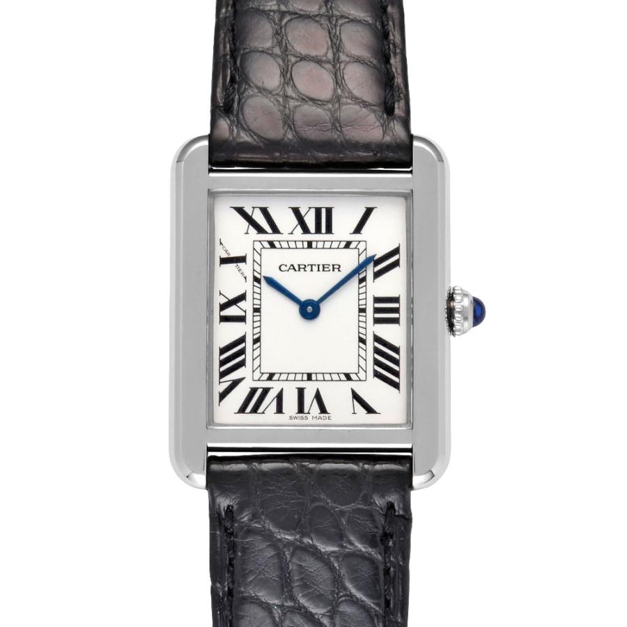 【CARTIER】カルティエ タンクソロ SM W1018255 クォーツ レディース_702994 Cartier（カルティエ） 【CARTIER】カルティエ タンクソロ SM W1018255