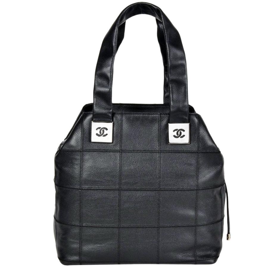 CHANEL（シャネル） ココマーク チョコバー トートバッグ キャビア
