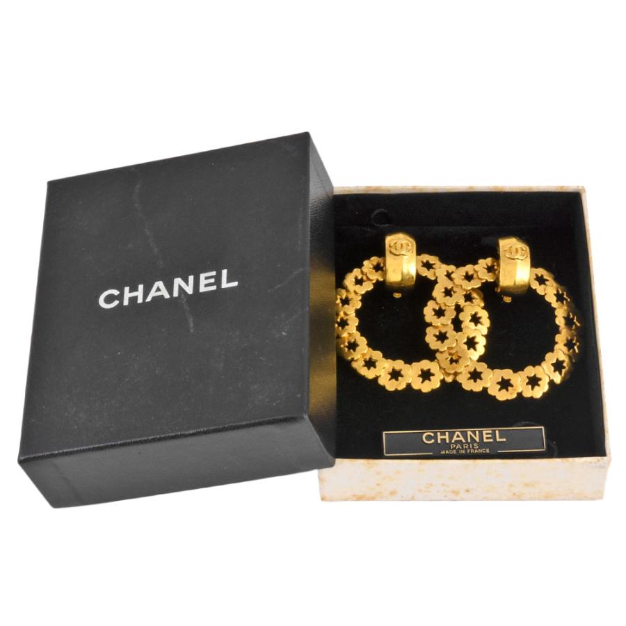 CHANEL（シャネル） ココマーク スター フープ イヤリング 96P刻印 GP 