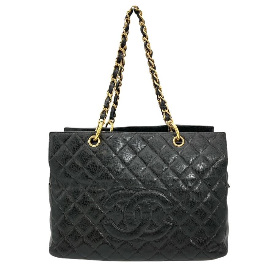 CHANEL（シャネル） マトラッセ キャビアスキン チェーン ショルダー 