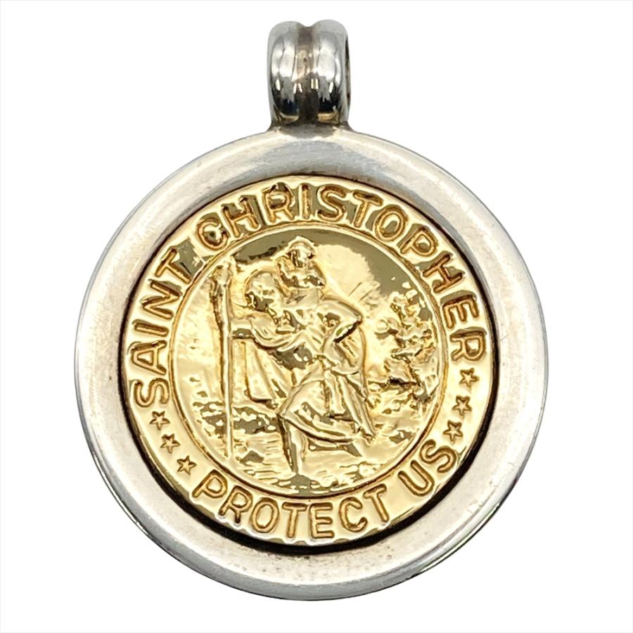 TIFFANY&Co.（ティファニー） セントクリストファー コイン ペンダント