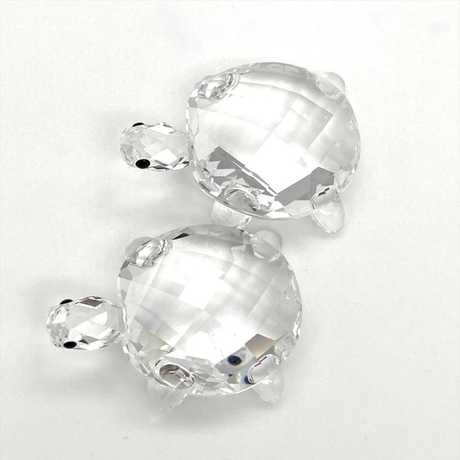 SWAROVSKI（スワロフスキー） ベイビータートル 2匹セット オブジェ
