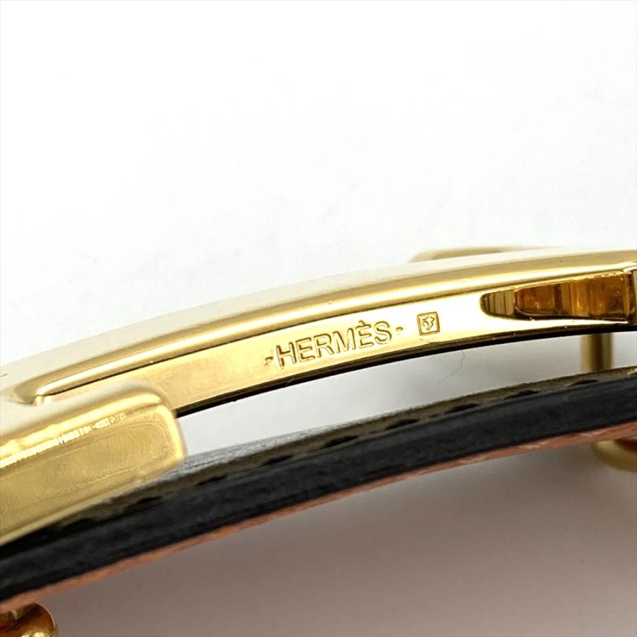 HERMES エルメス コンスタンス H ベルト レザー B刻印 ブラック