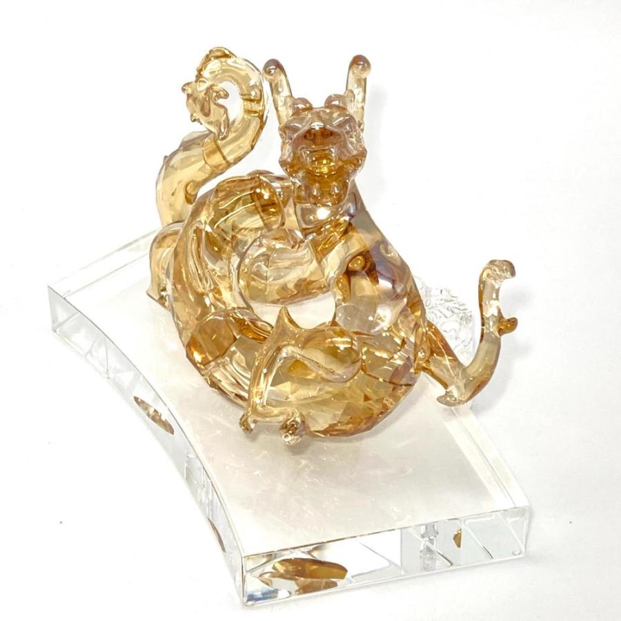 186000 現状品 SWAROVSKI スワロフスキー 干支コレクション 辰 ケース入り 5302554  [0000000000735] SWAROVSKI（スワロフスキー） 十二支 干支 ドラゴン オブジェ 置物