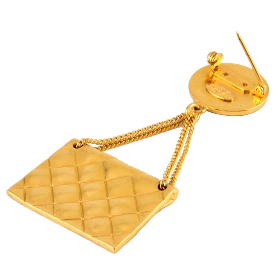 CHANEL（シャネル） ココマーク マトラッセ カンボン ブローチ メタル 