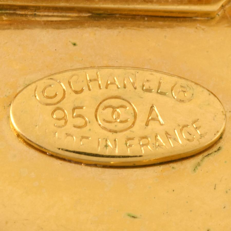 CHANEL（シャネル） ココマーク マトラッセ カンボン ブローチ メタル