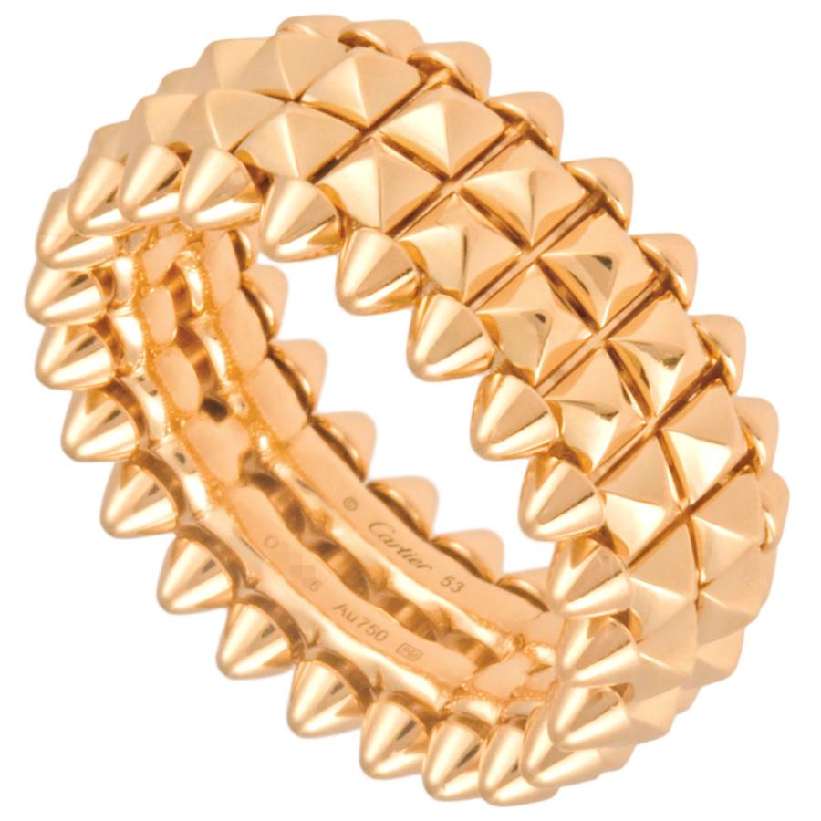 Cartier（カルティエ） クラッシュ ドゥ リング 2ロウ K18PG #53