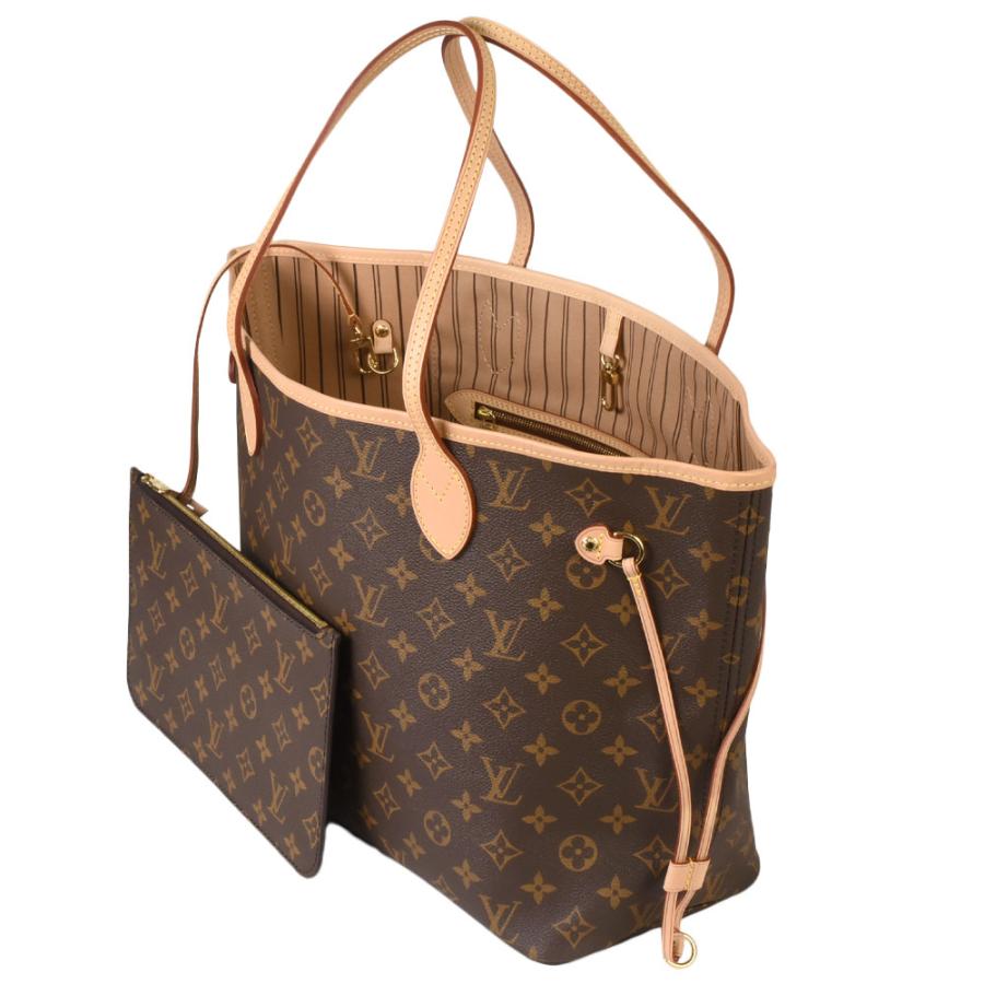 LOUIS VUITTON（ルイ・ヴィトン） ネヴァーフル MM ポーチ付き トート