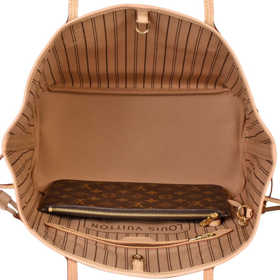 LOUIS VUITTON（ルイ・ヴィトン） ネヴァーフル MM ポーチ付き トート
