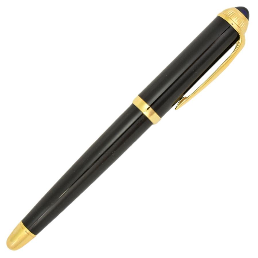 Cartier カルティエ　万年筆 黒 18K（金）ペン先 Cartier（カルティエ） Cartier R ドゥ 万年筆 ペン先K18 ブラック