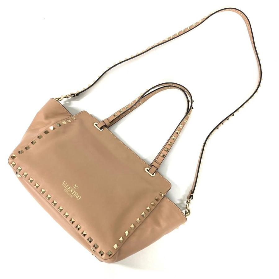 VALENTINO（ヴァレンティノ） ロックスタッズ トートバッグ レザー