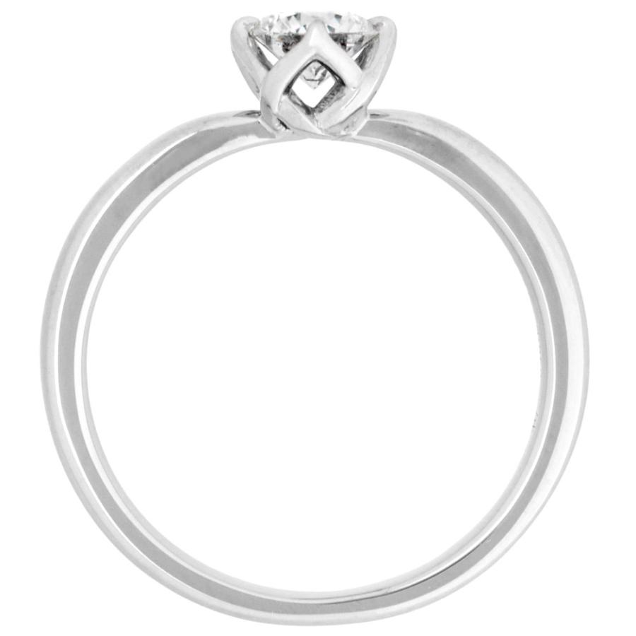 俄 NIWAKA 結 YUI リング 指輪 ダイヤモンド 0.31ct 約8号 Pt900 3.0g