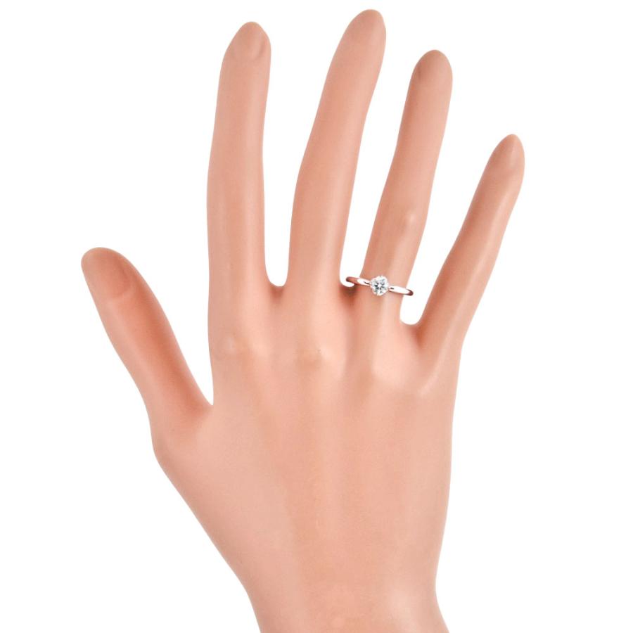 俄 NIWAKA 結 YUI リング 指輪 ダイヤモンド 0.31ct 約8号 Pt900 3.0g