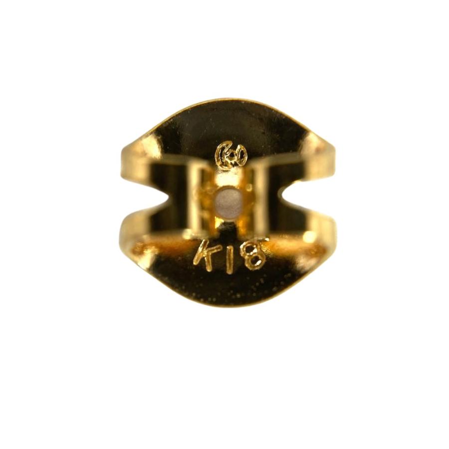 タサキ TASAKI パール 7.6mm ピアス K18YG 2.1g イエローゴールド 真珠