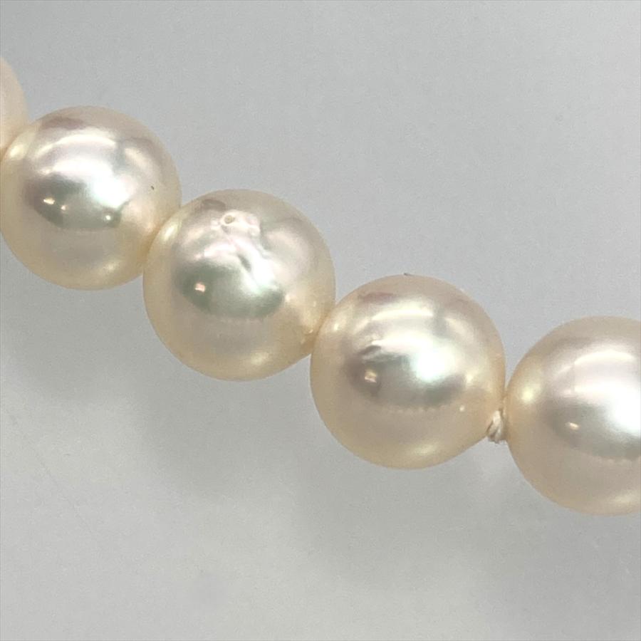 タサキ TASAKI パール 7.5mm-8.0mm ネックレス シルバー 真珠