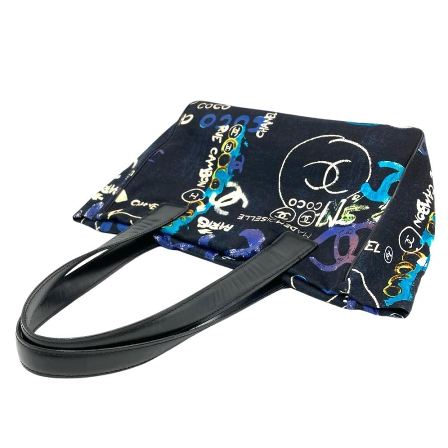 ニュートラベルライン シャネル CHANEL グラフィティ トートバッグ