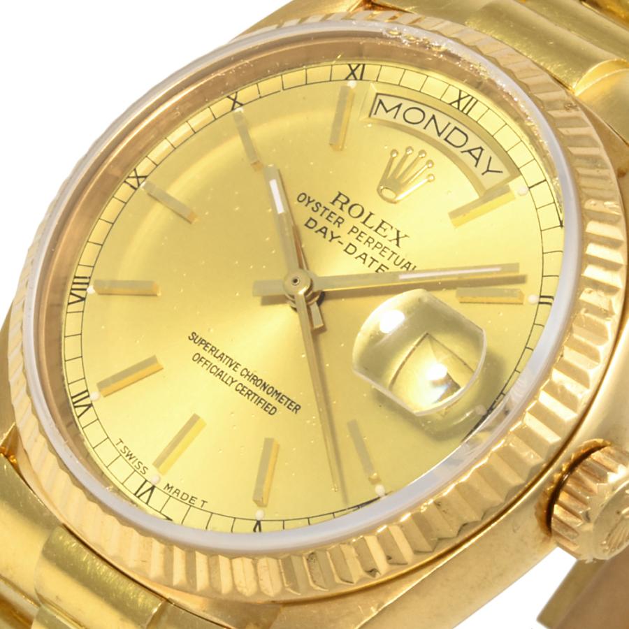 デイデイト ロレックス ROLEX 18038 7桁98番台(1987年頃製造) 腕時計
