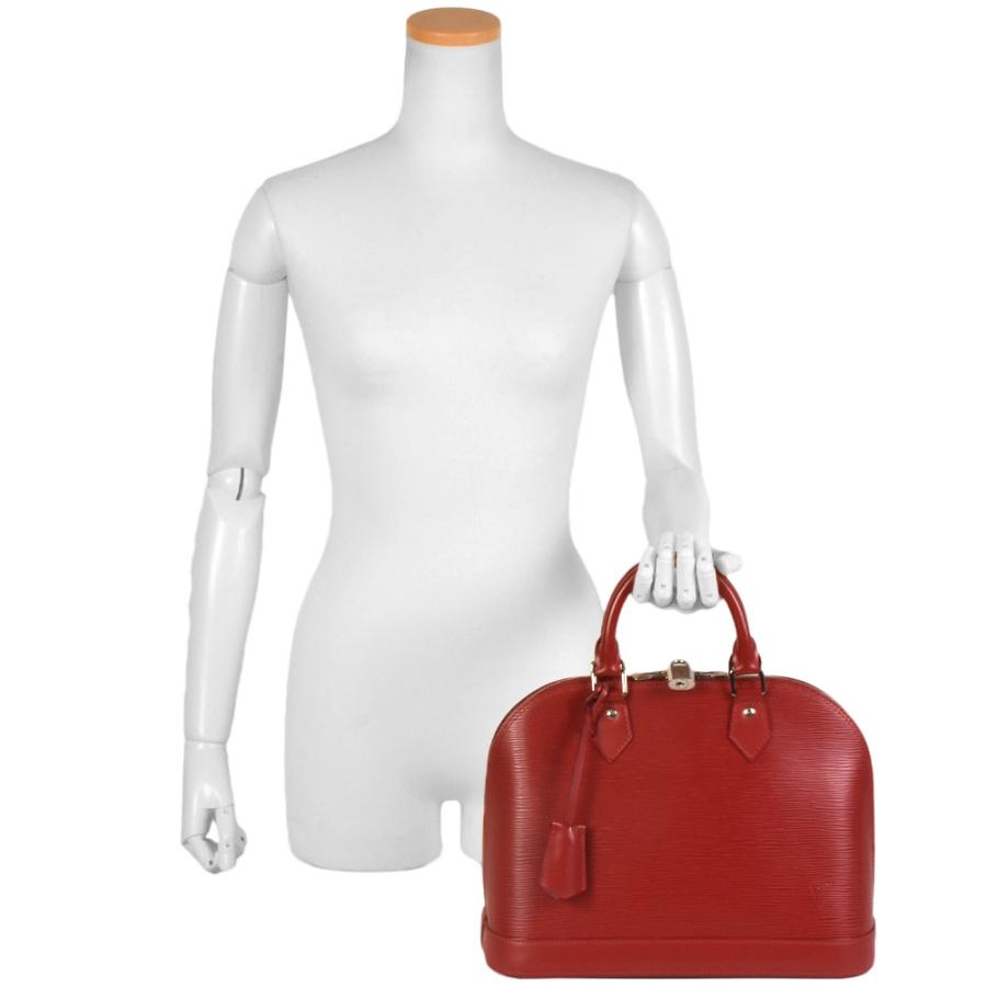 ✨極美品✨LV　ルイ・ヴィトン エピ　アルマPM　ハンドバッグ　レッド LOUIS VUITTON - ✨極美品✨LV ルイ・ヴィトン エピ アルマPM
