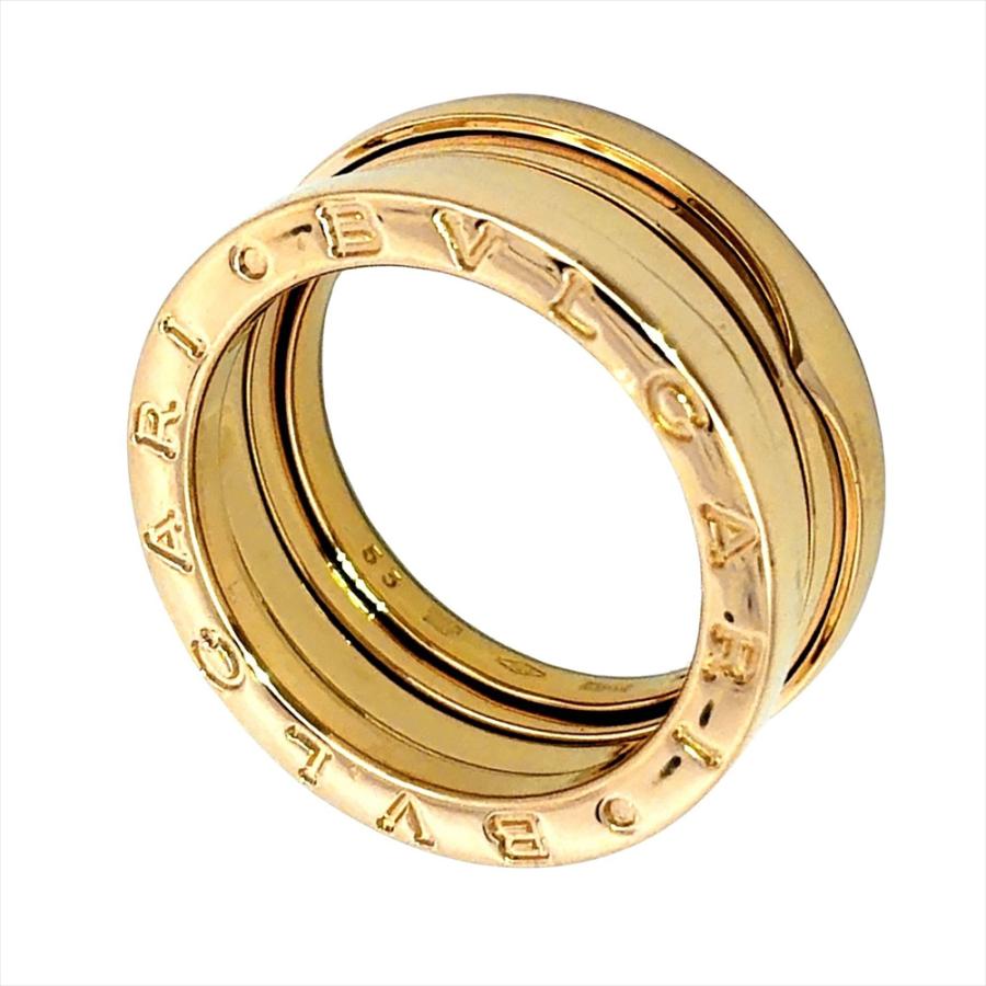 BVLGARI リング型アクセサリー　ビーゼロワン　イエローゴールド ビー・ゼロワン ブルガリ BVLGARI ビーゼロワン 3バンド リング 指輪