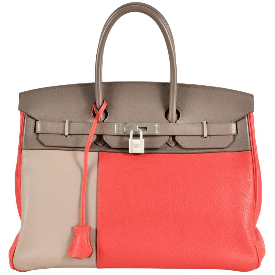 Birkin エルメス HERMES バーキン35 カザック ハンドバッグ トリヨン 