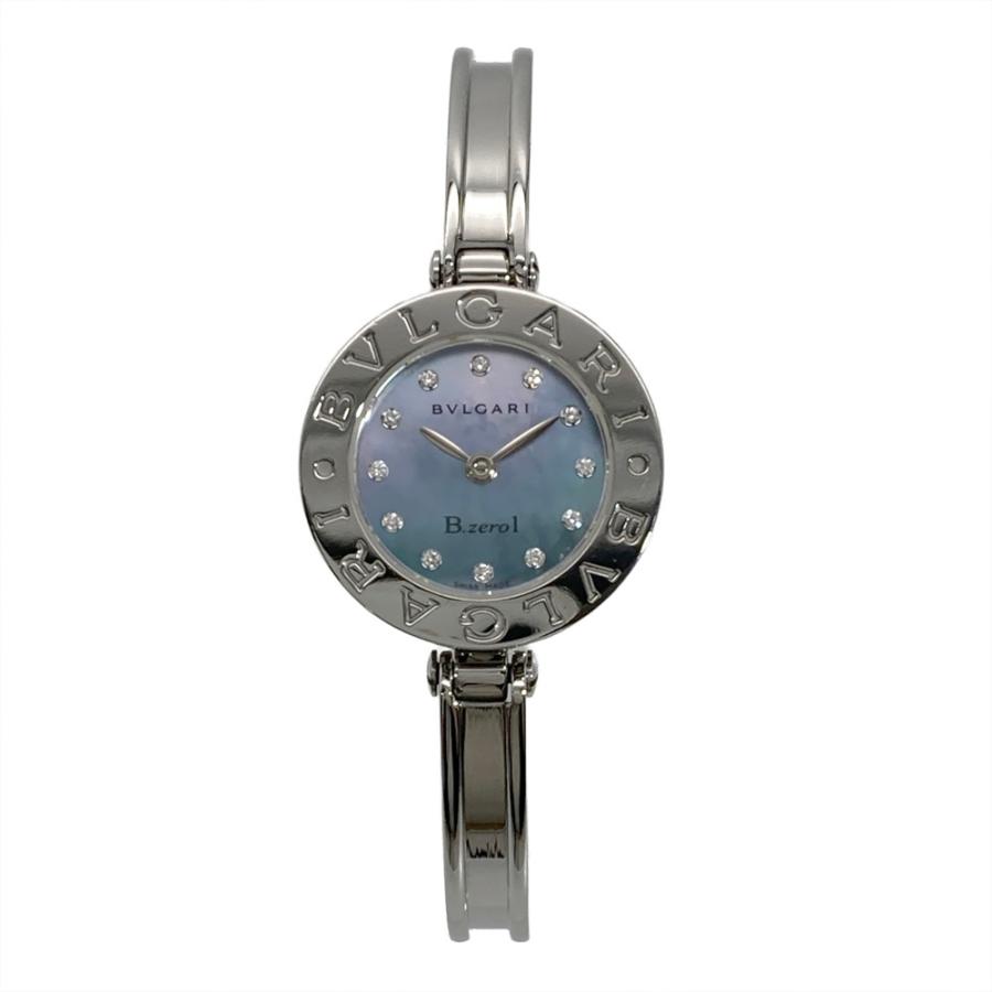 ★BVLGARI ビーゼロワンBZ22S シェル文字盤ブルー　【動作未確認】 BVLGARI（ブルガリ） BVLGARI BZ22S B-zero1 ビーゼロワン 腕時計
