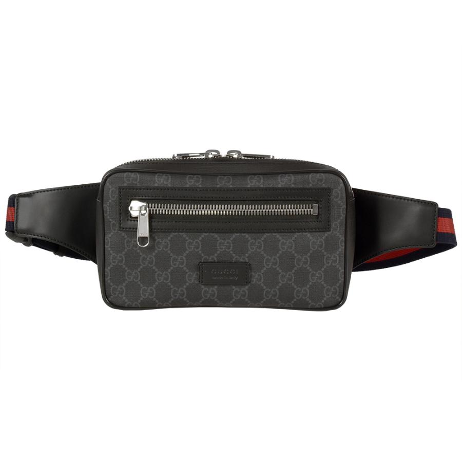 GUCCI グッチ ボディバッグ GGスプリームキャンバス 474293 ブラック 