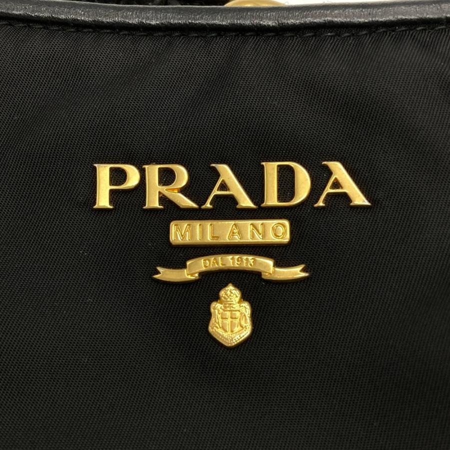 PRADA（プラダ） ショルダーバッグ ナイロン BR4894 ブラック ロゴ