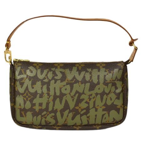 ルイヴィトン LOUIS VUITTON ポシェット・アクセソワール M92191 モノグラムグラフィティ アクセサリーポーチ カバン 肩掛け ハンドバッグ ショルダーバッグ モノグラムグラフィティキャンバス カーキ LOUIS VUITTON（ルイ・ヴィトン） ポシェット アクセソワール