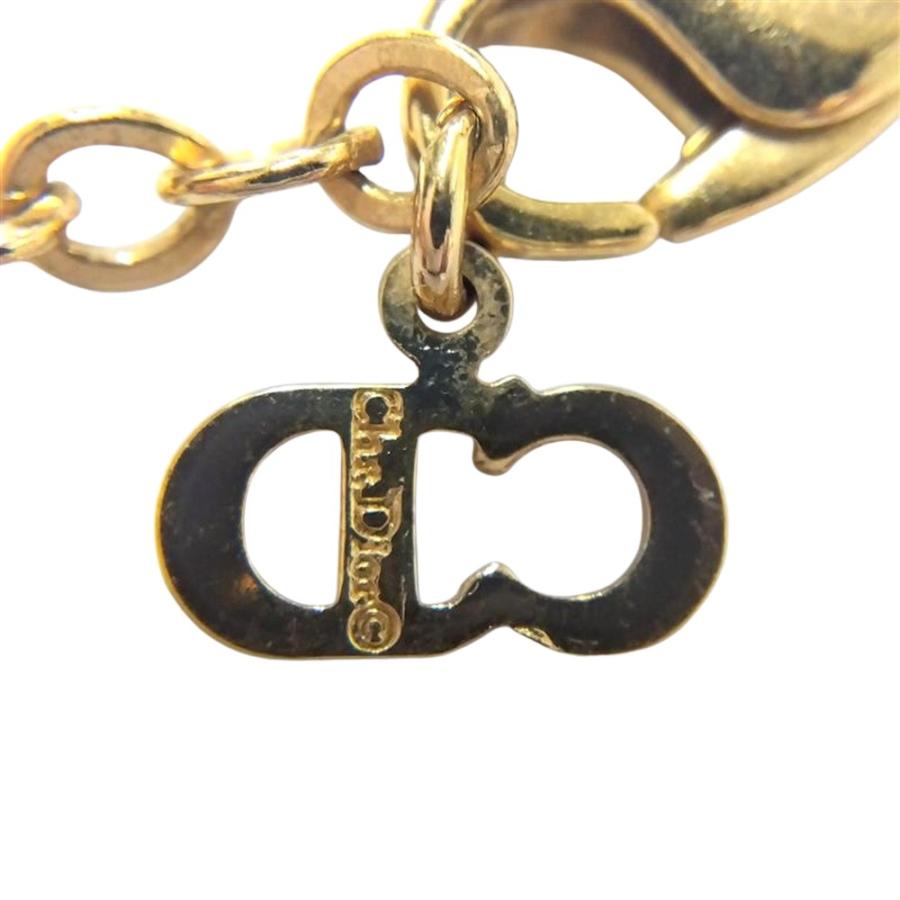 クリスチャンディオール Christian Dior CD ロゴ サークル ネックレス