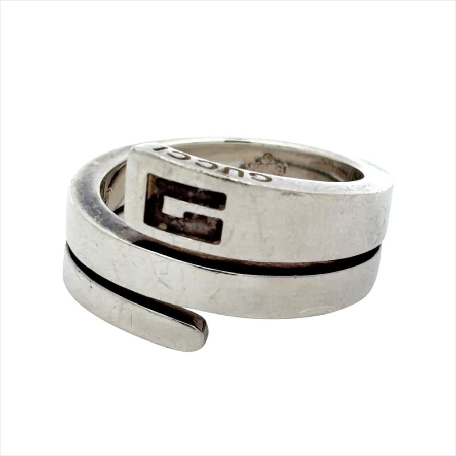 GUCCI（グッチ） スパイラル スネーク リング 指輪 #16 SV925 11.7g