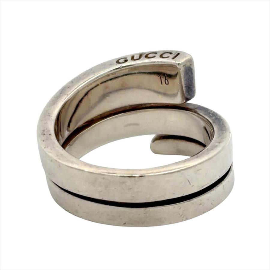 GUCCI（グッチ） スパイラル スネーク リング 指輪 #16 SV925 11.7g
