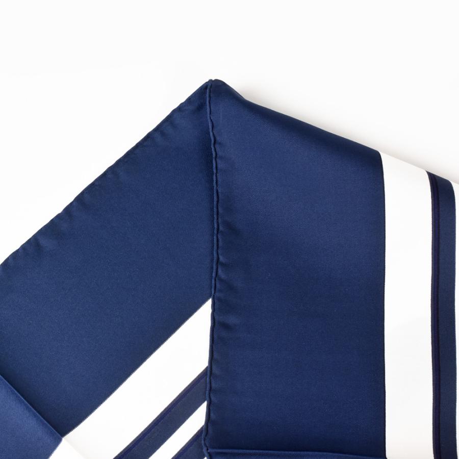 HERMES エルメス カレ90 スカーフ シルク 90cm ブルー BRIDE de HERMES エルメス カレ90 スカーフ シルク 90cm ブルー BRIDE de
