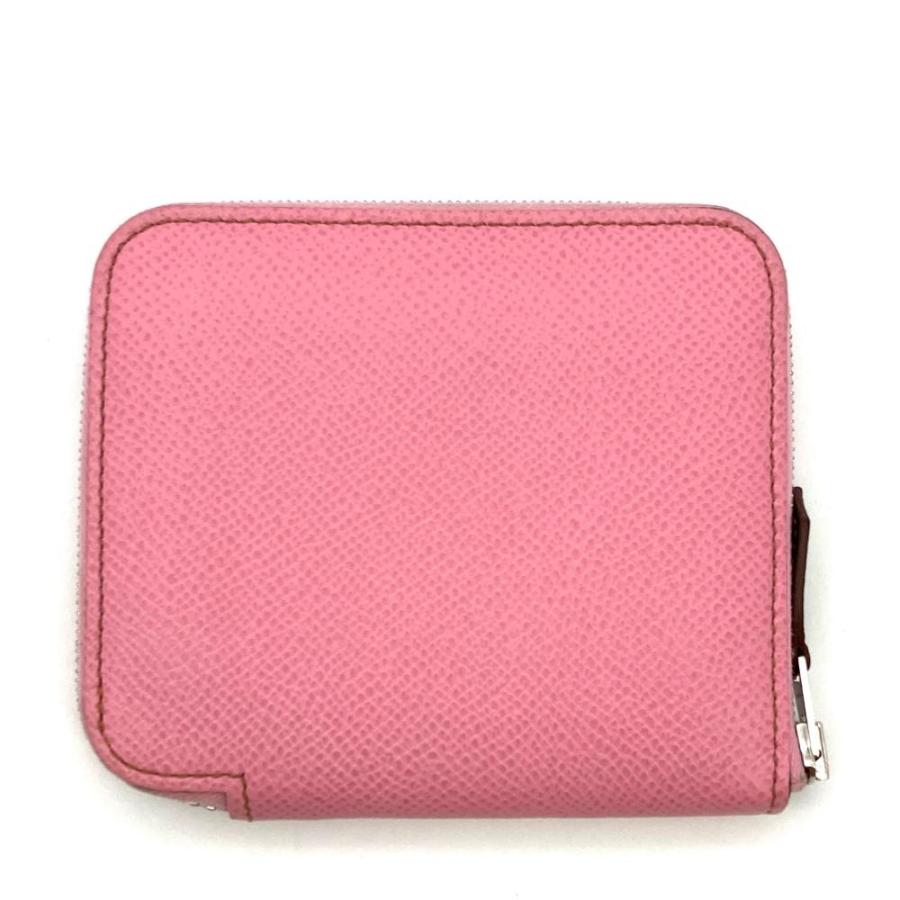 HERMES エルメス　アザップコンパクト　ピンク HERMES エルメス アザップ コンパクト シルクイン コインケース