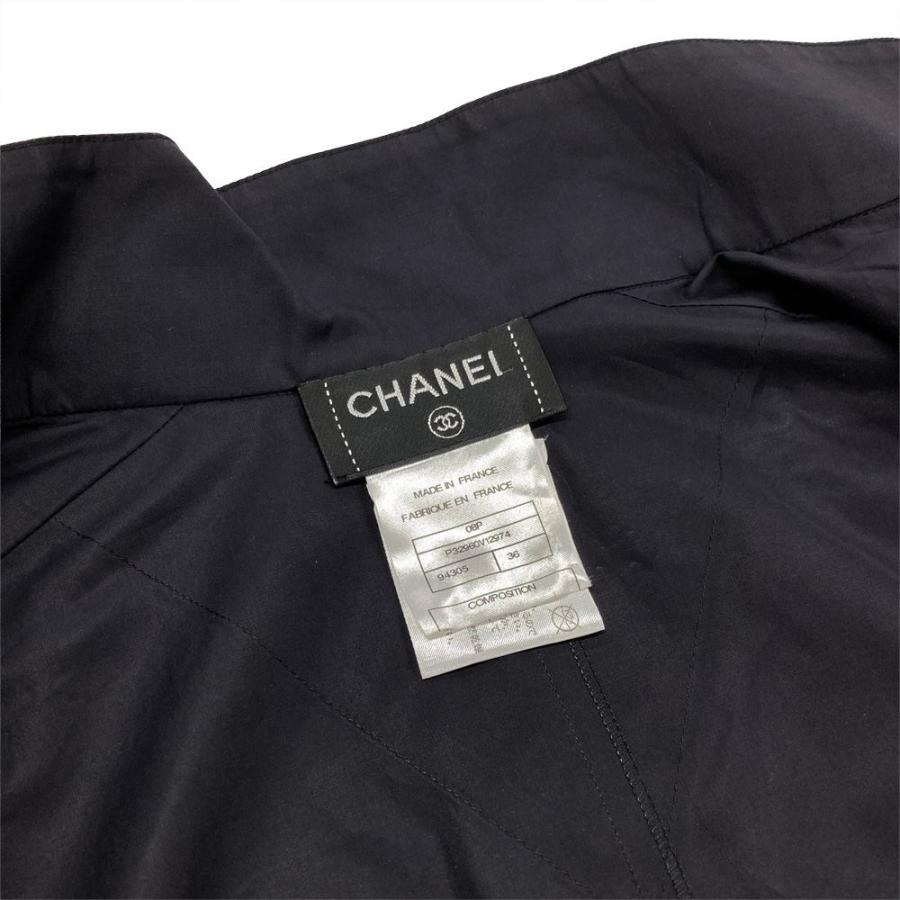 CHANEL（シャネル） 長袖シャツ コットン P32960V12974/94305 ブラック