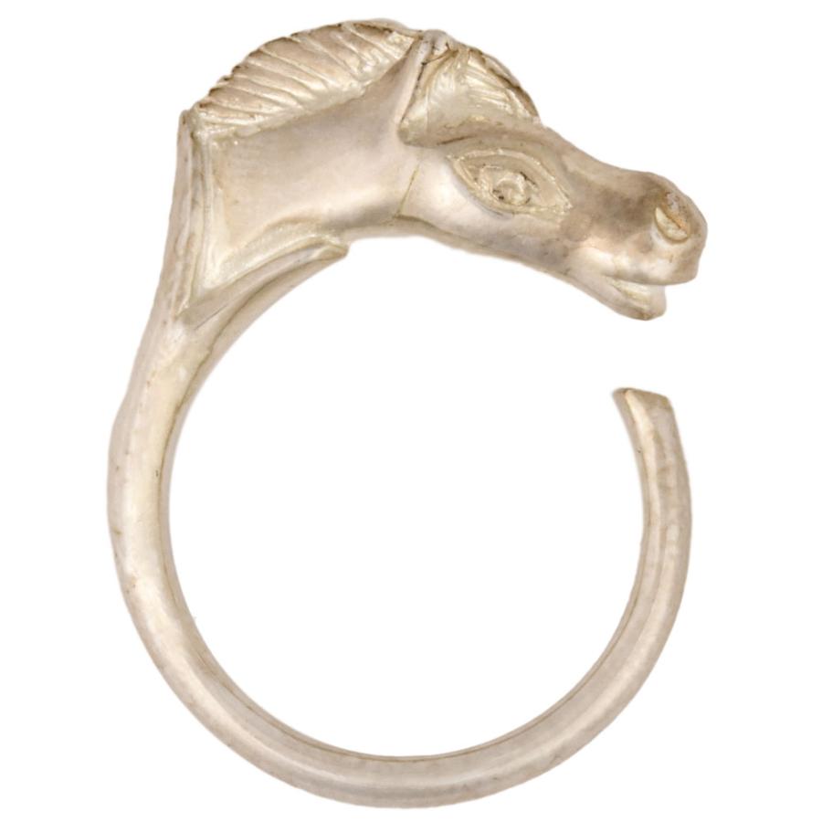 エルメス HERMES シュバルホース リング シルバー #11 :IT77FTTS44IY