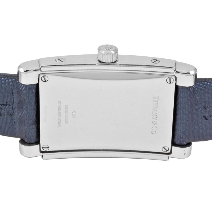 【クラシックトノー】TIFFANY&Co. ティファニー時計 ホワイト☆極美品☆ TIFFANY&Co.（ティファニー） レクタンギュラー ホワイト ステンレス