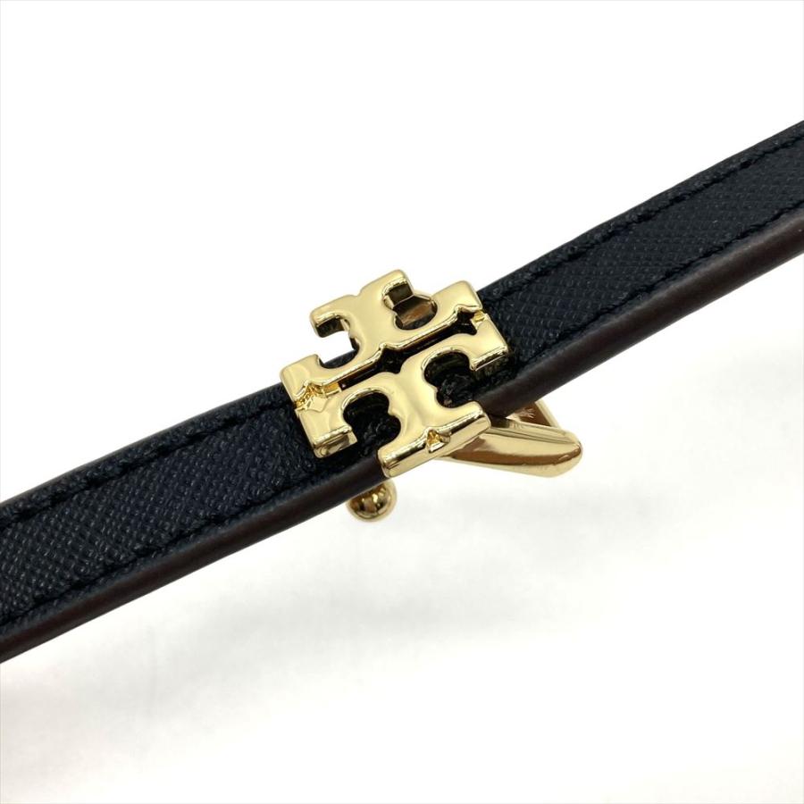 TORY BURCH（トリーバーチ） ロゴ リバーシブル ベルト レザー