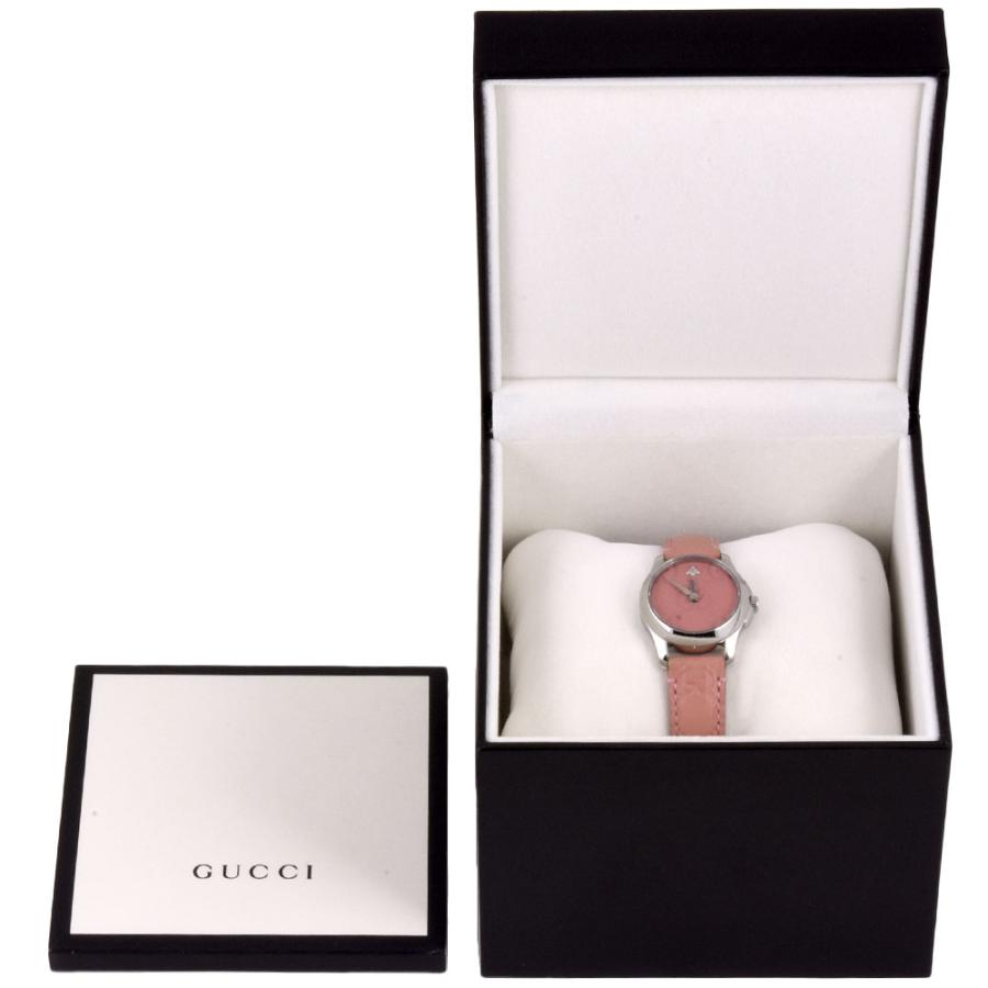 GUCCI 腕時計 126.5 レディース GUCCI グッチ 126.5 G タイムレス 腕時計 クォーツ ピンク文字盤