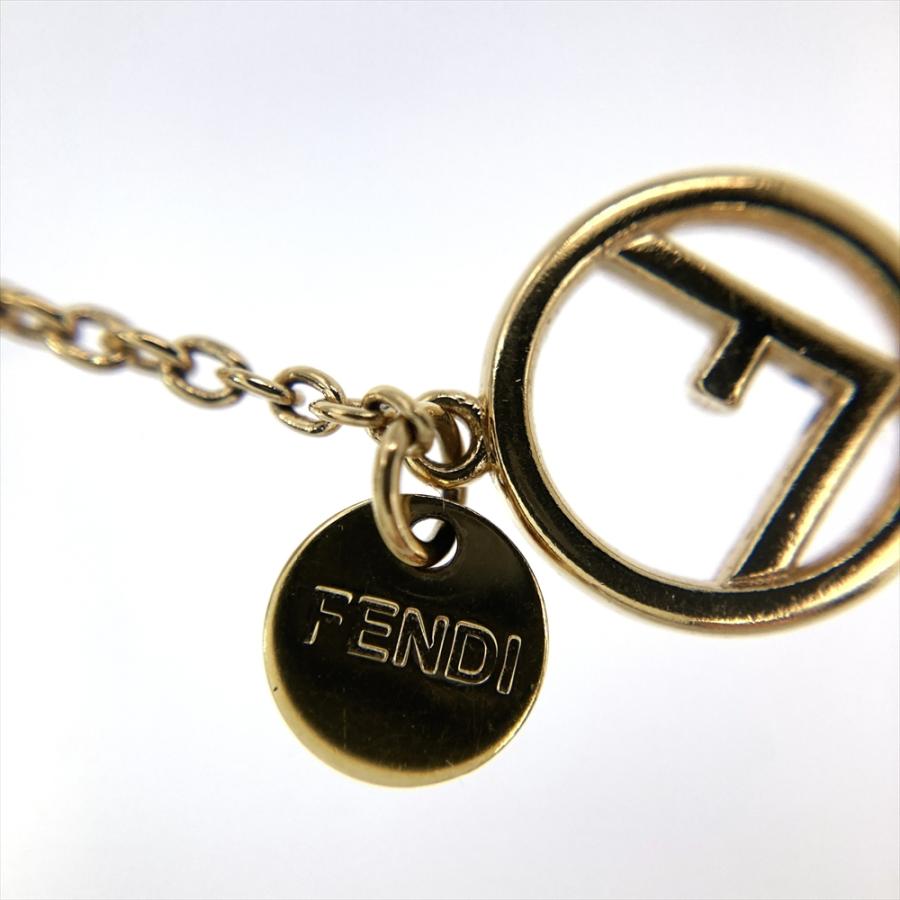FENDI（フェンディ） FENDI FFロゴ ラインストーン ブレスレット