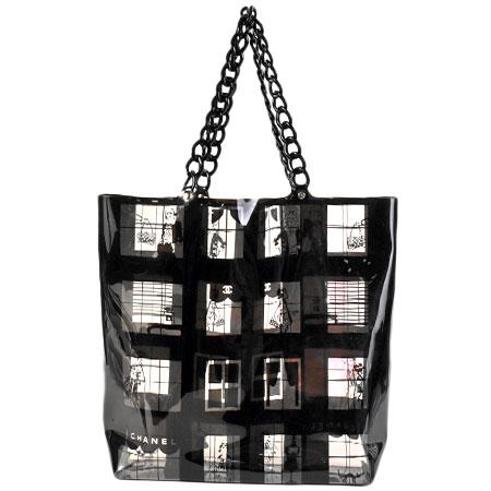 CHANEL（シャネル） ココマーク ウィンドウズライン チェーントート